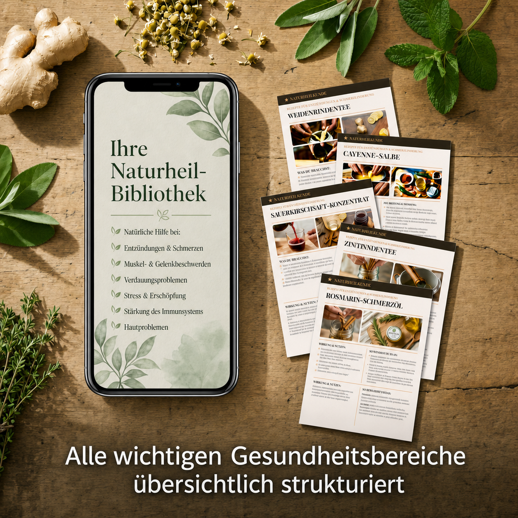 100 Heilmittel. Ihr Schrank, nicht die Apotheke.